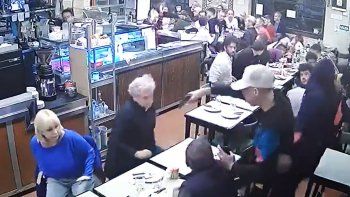 Almagro: robaron en una pizzería en menos de un minuto