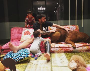 El perro de Leo Messi