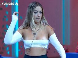Florencia tuvo un descuido por su jugado look y cortaron la transmisión de GH