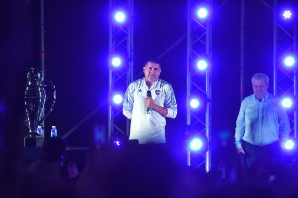 Boca: sin mencionar a Soy Bostero, Riquelme cerró el año con Ameal