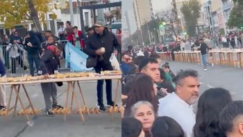 Descontrol en Avellaneda: el sándwich de matambre a la pizza más largo del mundo terminó en serios disturbios Descontrol en Avellaneda: el sándwich de matambre a la pizza más largo del mundo terminó en serios disturbios