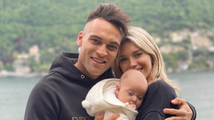 Internaron a la hija de Lautaro Martínez por un accidente doméstico