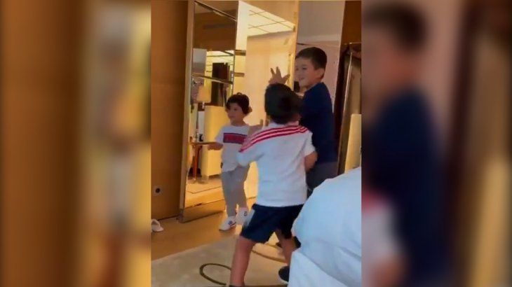 Mateo Messi lo hizo de nuevo: se robó el show con Bizarrap