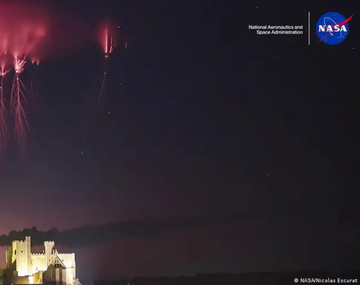 La fotografía fue seleccionada por la NASA como la imagen del mes. (Foto: NASA/Nicolas Escura).