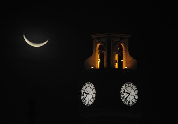 La Luna ocultó a Venus en un espectáculo increíble