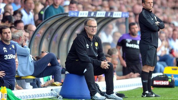 Marcelo Bielsa en el Leeds United