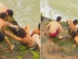 Eugenio y Culini de MDQ salvaron a un hombre que se estaba ahogando en Mar del Plata