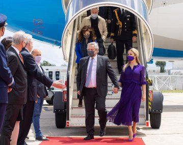 Gira europea: Alberto llegó a Lisboa