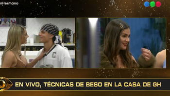 Nenu López y Zunino dieron clases de besos en Gran Hermano. Nenu López y Zunino dieron clases de besos en Gran Hermano.