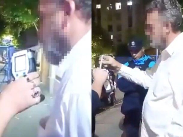 Un conductor amenazó a policías durante un control de alcoholemia en La Plata: Te hago carne picada