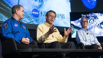 el largo camino de la nasa para lograr develar uno de los misterios del siglo: en marte hay agua el largo camino de la nasa para lograr develar uno de los misterios del siglo: en marte hay agua