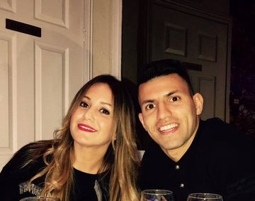 El romántico saludo del Kun Agüero a Karina por su cumpleaños