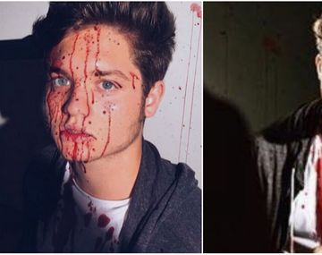 Impactantes fotos de Toto Suar grabando su primer corto como actor