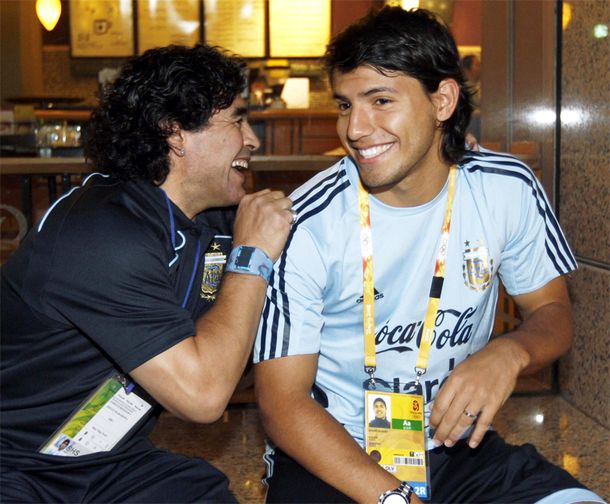 El padre del Kun Agüero se hizo cargo del insulto de Diego