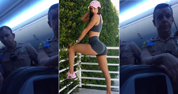 VIDEO: Una de las modelos más populares de Instagram fue expulsada de un avión