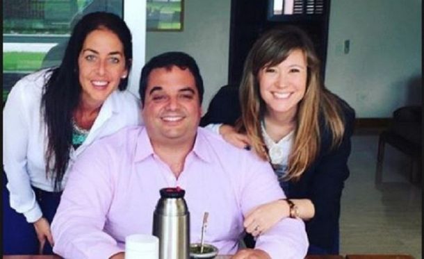 Jorge Triaca y sus hermanas