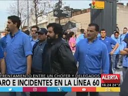 choque entre choferes y delegados de la linea 60 tras la muerte del mecanico choque entre choferes y delegados de la linea 60 tras la muerte del mecanico