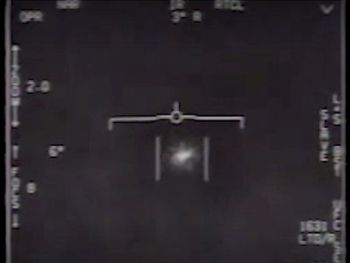 Pilotos de la Marina avistaron un OVNI durante un entrenamiento