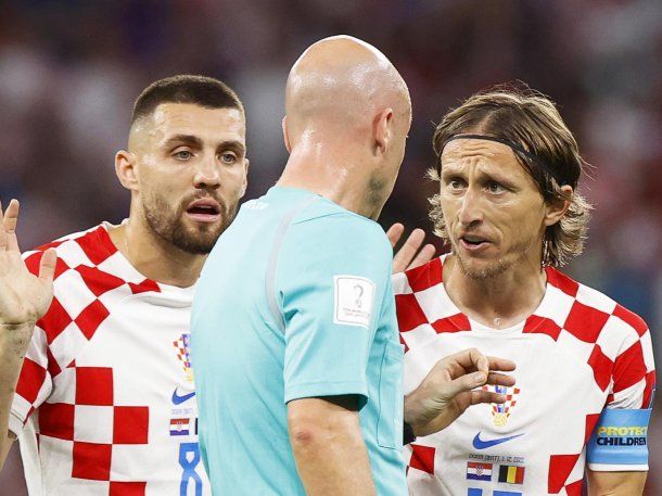 El polémico penal no cobrado a Croacia a instancias del VAR
