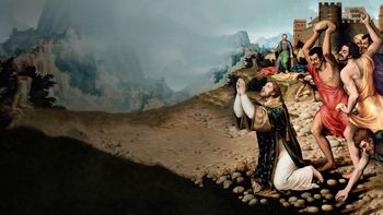 La única fuente de información sobre Esteban es el libro Hechos de los apóstoles del Nuevo Testamento de la Biblia. La única fuente de información sobre Esteban es el libro Hechos de los apóstoles del Nuevo Testamento de la Biblia.