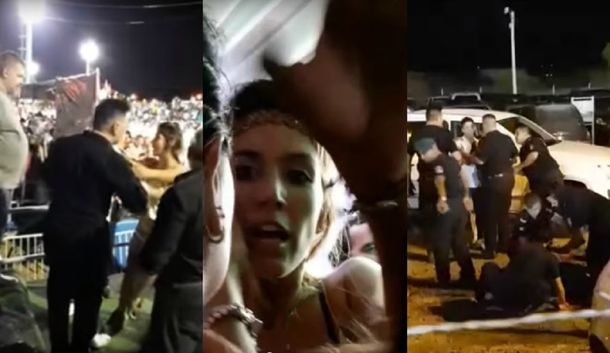 Escándalo en un corso: una diputada nacional terminó en el piso y fue detenida tras pelearse con un campeón olímpico