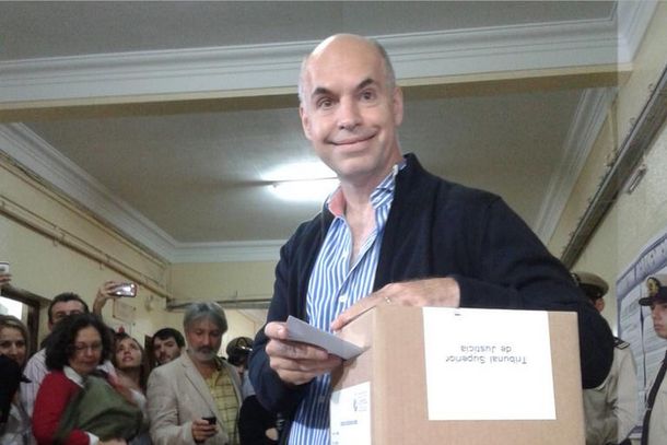 Alegría en el equipo de campaña de Rodríguez Larreta por los boca de urna