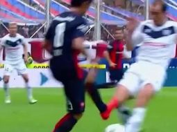 video: mira el exquisito cano de un jugador de san lorenzo a otro de velez video: mira el exquisito cano de un jugador de san lorenzo a otro de velez
