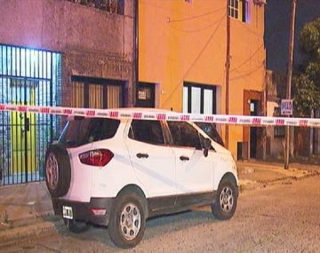 La vivienda de Carlos Santander, el colectivero asesinado frente a su nieto