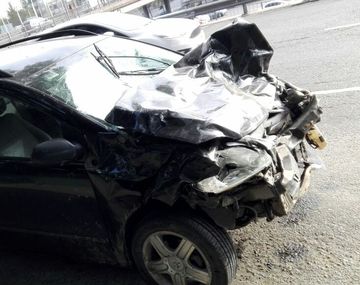 El accidente ocurrió en la avenida Maipu al 1000