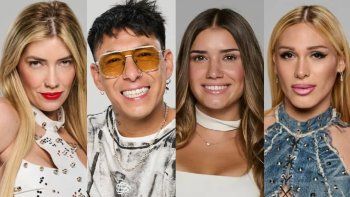 Camiña Masi | Brian Sarmiento | Lola Tomaszeuski | Danelik Galazán (participantes de Gran Hermano Generación Dorada) Camiña Masi | Brian Sarmiento | Lola Tomaszeuski | Danelik Galazán (participantes de Gran Hermano Generación Dorada)