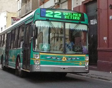 Colectivo de la línea 22