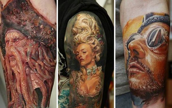 Mirá los diseños del mejor tatuador del mundo