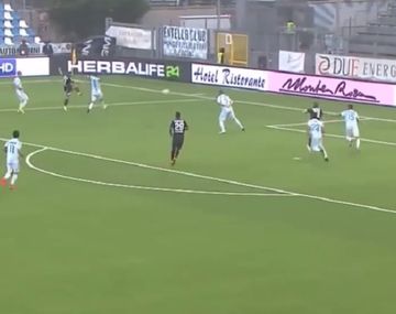 El jugador italiano Cristian Galano recibió la primera  tarjeta verde en la historia de futbol.