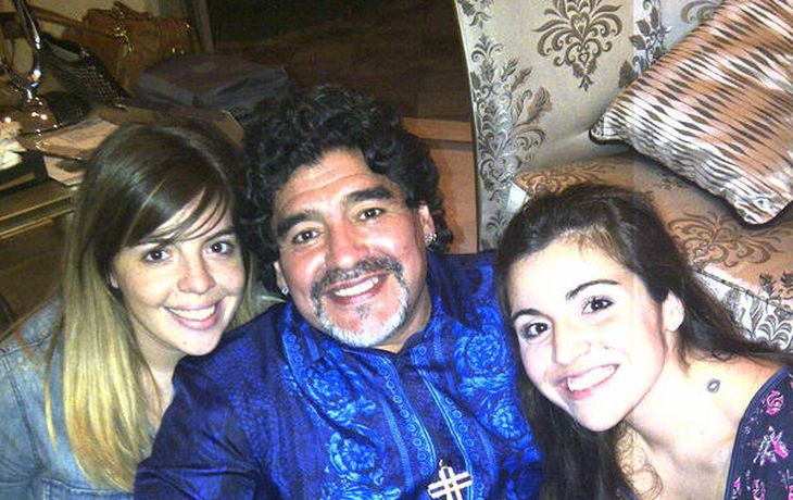 Dalma y Gianinna recordaron a Diego Maradona con desgarradores posteos