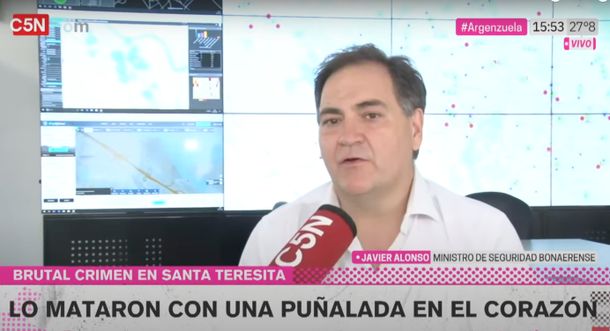 El ministro de Seguridad bonaerense aseguró en un minuto y medio hubo patrulleros en el lugar donde mataron a Tello Ferreyra