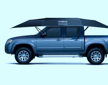 Un paraguas para el auto