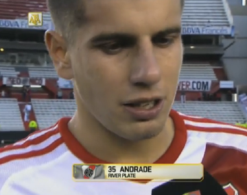 Conmovedor: un juvenil de River no pudo aguantar las lágrimas tras su debut