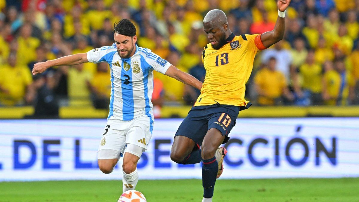 En un partido picante, Ecuador le ganó a la Selección Argentina por la fecha final de las Eliminatorias