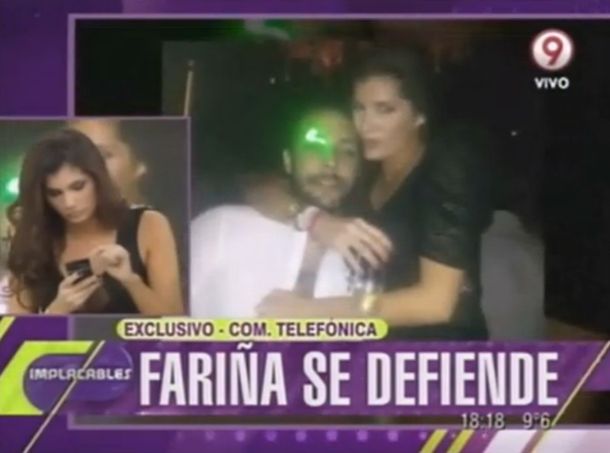 Fariña: Si Karina quiere creerle a esta señorita, no me toca en nada