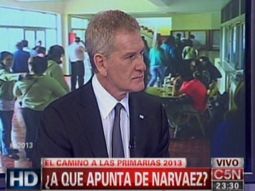 de narvaez: lo que plantea massa es mas de lo mismo de narvaez: lo que plantea massa es mas de lo mismo