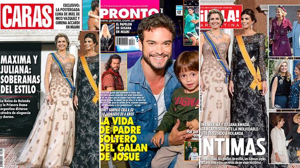 Mirá las tapas de las revistas de esta semana