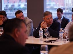 El vicepresidente de Estudiantes, presente en la reunión de AFA. El vicepresidente de Estudiantes, presente en la reunión de AFA.