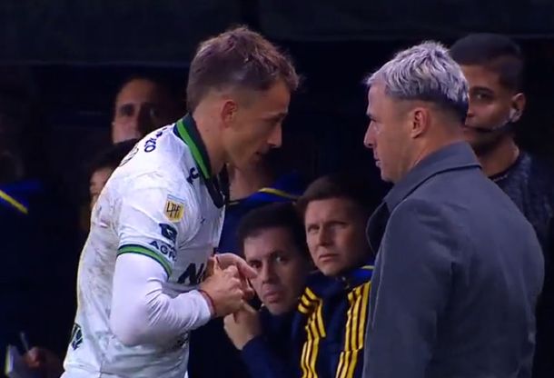 La situación inédita en el gol de Medina para el triunfo de Boca: por qué Sarmiento se quedó con uno menos