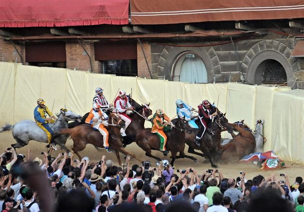 La trágica carrera de Palio