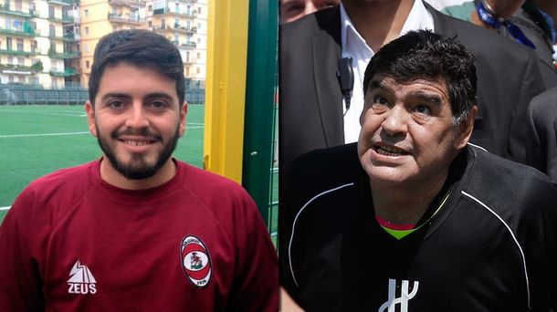 Escuchá el mensaje de Diego Jr. a Maradona por el Día del Padre