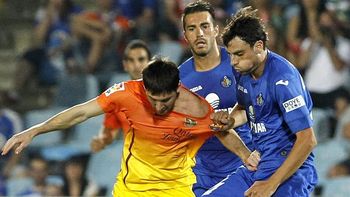 pese a ser suplente, messi hizo dos goles para el barcelona pese a ser suplente, messi hizo dos goles para el barcelona