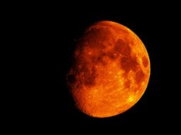 Mirá la nueva Luna Roja