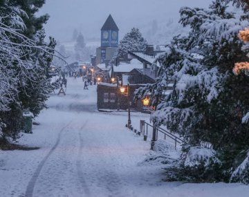 Frío polar: imágenes de las fuertes nevadas en varias zonas del país