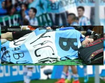 Los argentinos durmieron hasta en la calle para seguir a la Selección