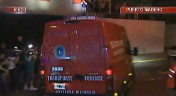 Así trasladaron a la morgue el cuerpo de Nisman